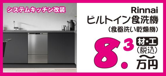 ビルトイン食洗器