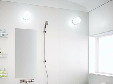 浴室照明の交換