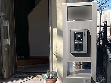 インターホン取替