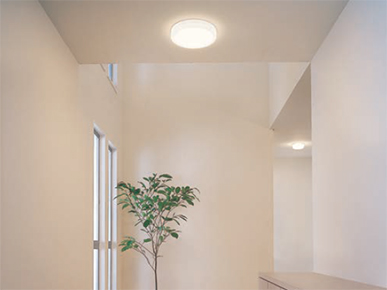 小型シーリングライトの取替