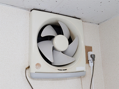 プロペラ換気扇の交換