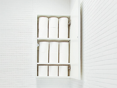 トイレ収納を増やしたい